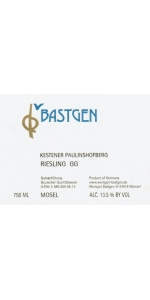Bastgen Kestener Paulinshofberg Riesling Kabinett 2022