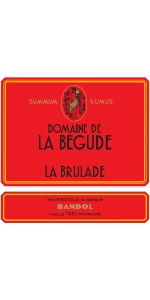 Begude Bandol Rouge La Brulade 2017