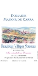 Manoir du Carra Beaujolais-Villages Nouveau 2020