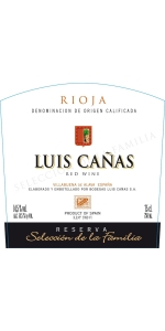 Luis Canas Reserva Seleccion de la Familia Rioja 2019