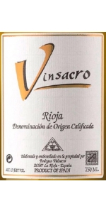 Vinsacro Rioja Blanco 2019