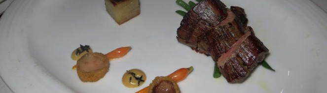 filet, potato, carrot, bone marrow