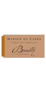 Manoir du Carra Beaujolais Cru Brouilly Terre de Combiaty 2022