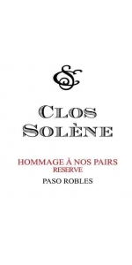 Clos Solene Hommage a nos Pairs Reserve 2018