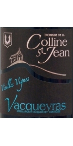 Colline Saint Jean Vacqueyras Vieilles Vignes 2017