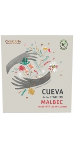 Cueva de las Manos Malbec Organic 2021