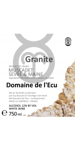Guy Bossard Domaine de l'Ecu Muscadet Granite 2020