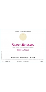 Florence Cholet Saint-Romain Rouge Sous la Velle 2019