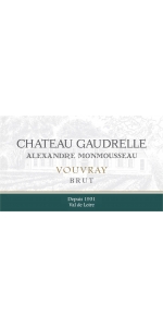 Chateau Gaudrelle Vouvray Sparkling Methode Traditionnelle Brut NV