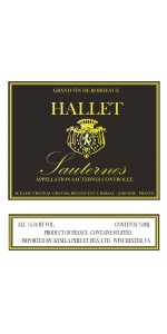 Hallet Sauternes 2022