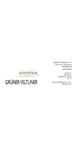 Wimmer Gruner Veltliner 2023 (liter)