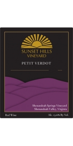 Sunset Hills Petit Verdot 2017