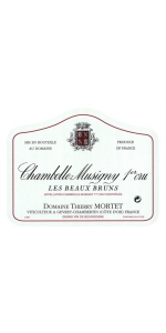 Thierry Mortet Chambolle Musigny 1er Cru Beaux Bruns 2021