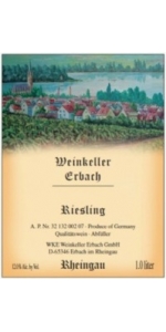 Weinkeller Erbach Riesling 2020 (liter)