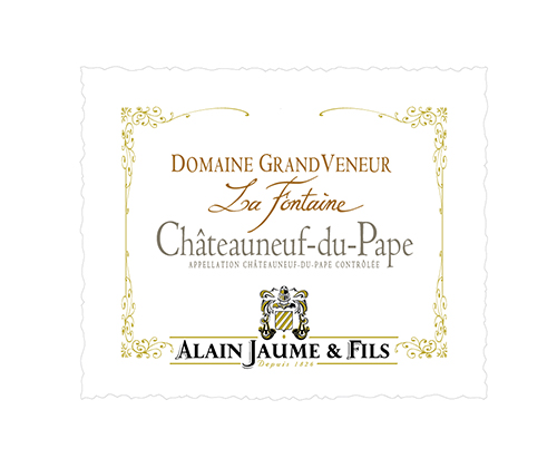 Grand Veneur Chateauneuf Du Pape Blanc La Fontaine 2021 | Timeless Wines -  Order Wine Online from the United States - California Wines - French Wines  - Spanish Wines - Chardonnay - Port - Cabernet Savignon