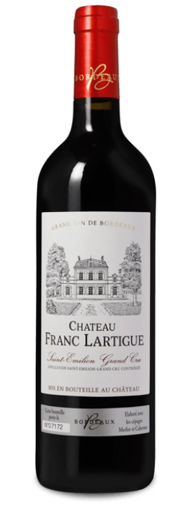 Vin Rouge - Saint Emilion Grand Cru - Château Franc Lartigue